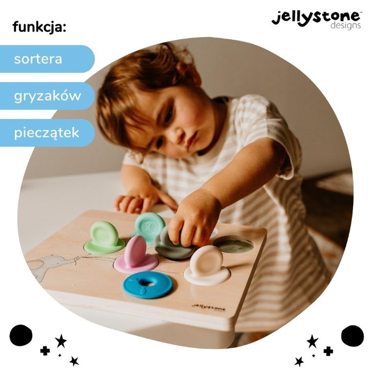 Jellystone Designs, balonowy sorter, pastelowy
