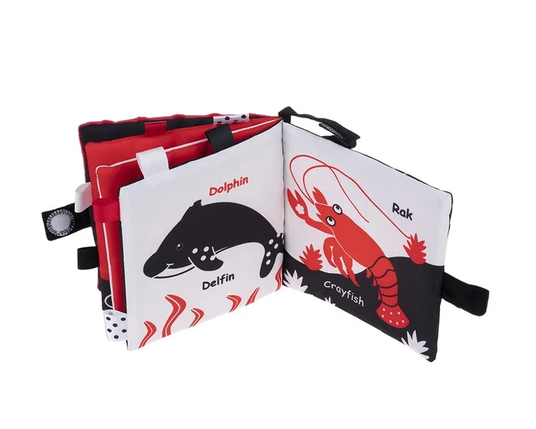 Jollybaby, książka sensoryczna, ocean