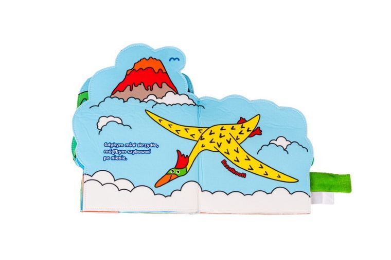JollyBaby, Świat dinozaurów, pierwsza książeczka