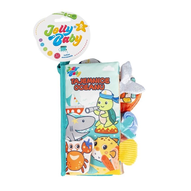 JollyBaby, Tajemnice oceanu, miękka książeczka