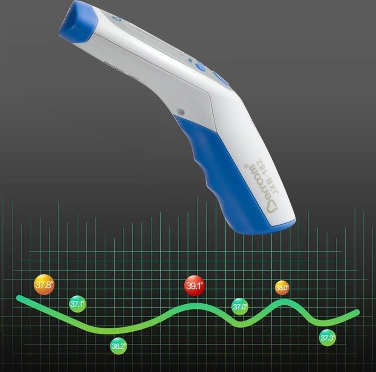 Jumper, Berrcom, termometr bezdotykowy na podczerwień, JXB-182
