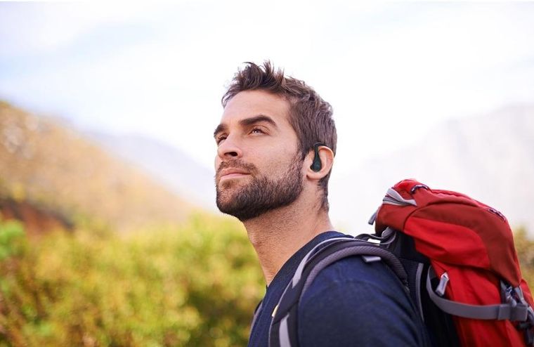 JVC, słuchawki dokanałowe, czarne, HA-EC25TBU