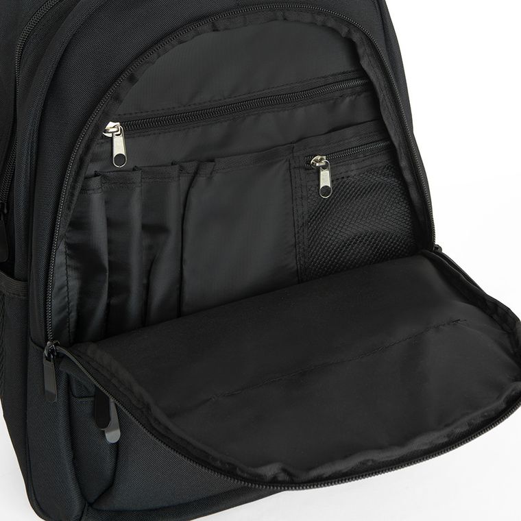 Kayokki, plecak szkolny, 2-komorowy, Basic, czarny