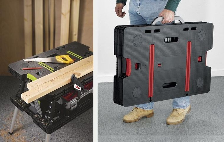 Keter, stół warsztatowy składany