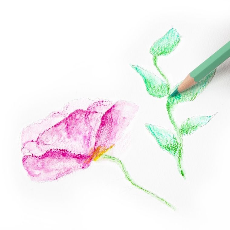 Kidea, kredki akwarelowe w pudełku, 24 kolory