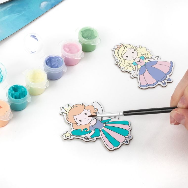 Kidea, Magiczny świat, obraz 3D, zestaw do malowania