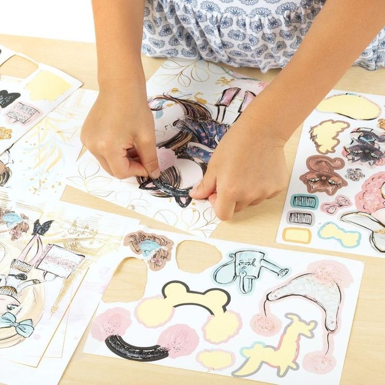 Kidea, stwórz własną księżniczkę, zestaw kreatywny