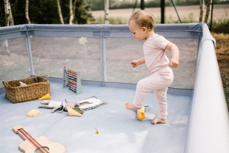 Kidwell, Fanko, kojec, gray, 120-180 cm