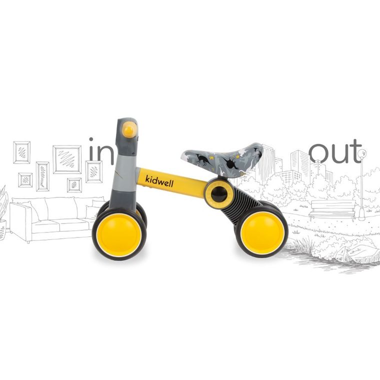 Kidwell, Petito, jeździk, dino