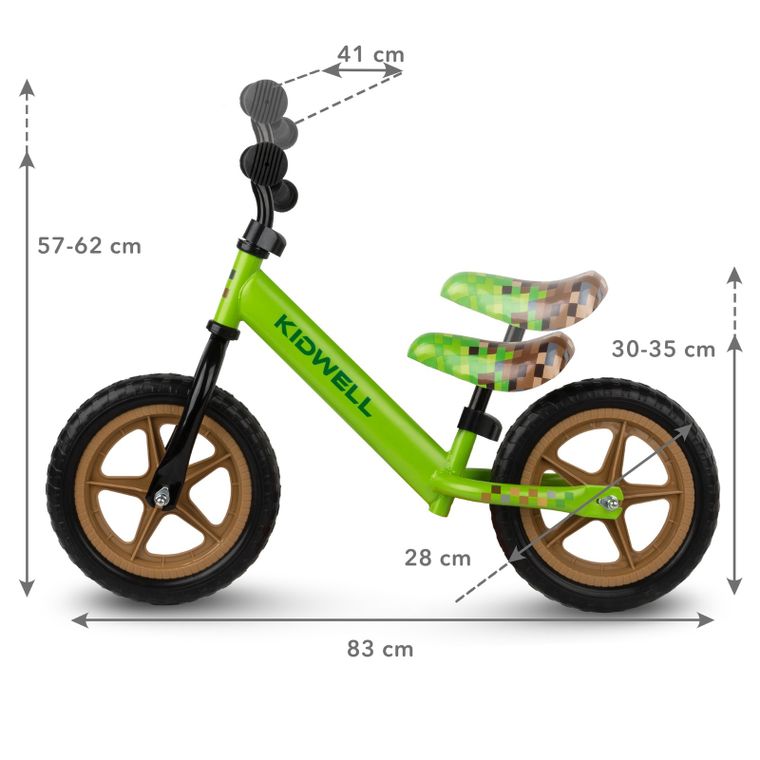 Kidwell, Rebel, rowerek biegowy, game