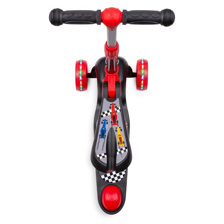 Kidwell, Rimba, hulajnoga 3-kołowa, balansowa, z siedziskiem, race