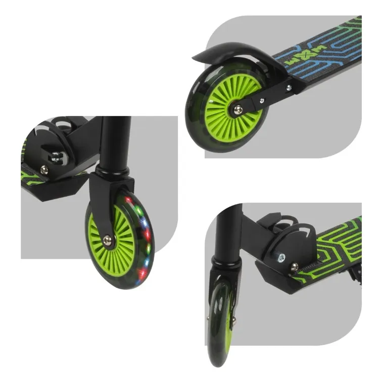 Kidwell, Skipo, hulajnoga, zone