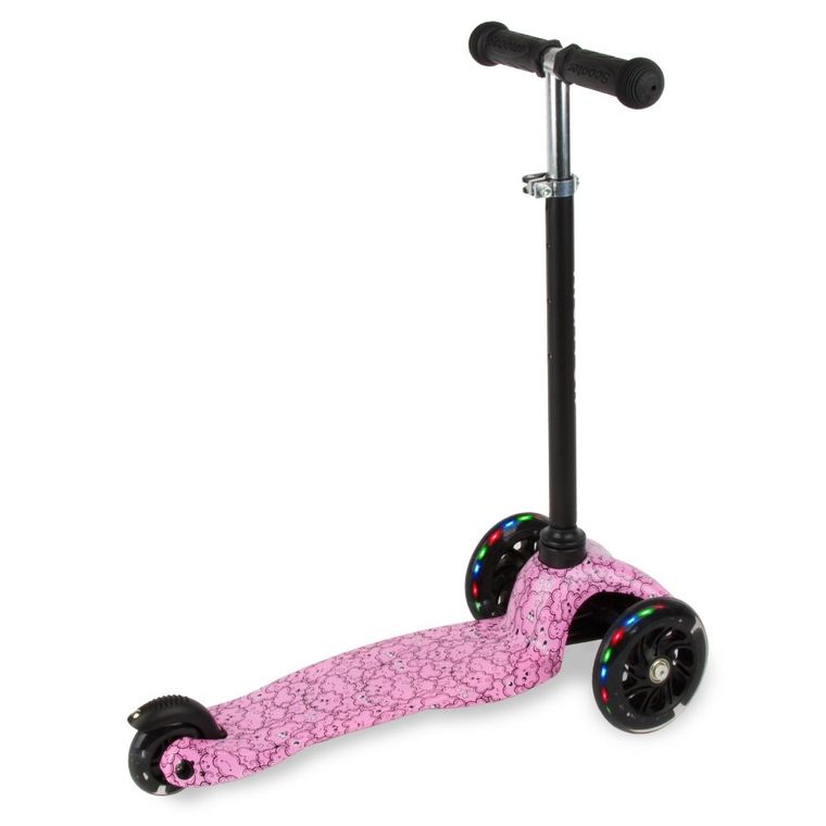 Kidwell, Uno, hulajnoga 3-kołowa LED, balansowa, clouds