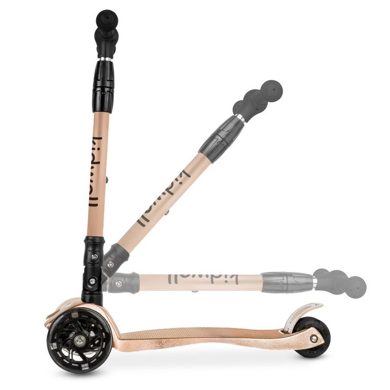 Kidwell, Vento, hulajnoga 3-kołowa, balansowa, złota