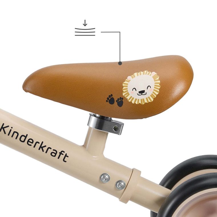 Kinderkraft, Cutie Flash, rowerek biegowy, Beige