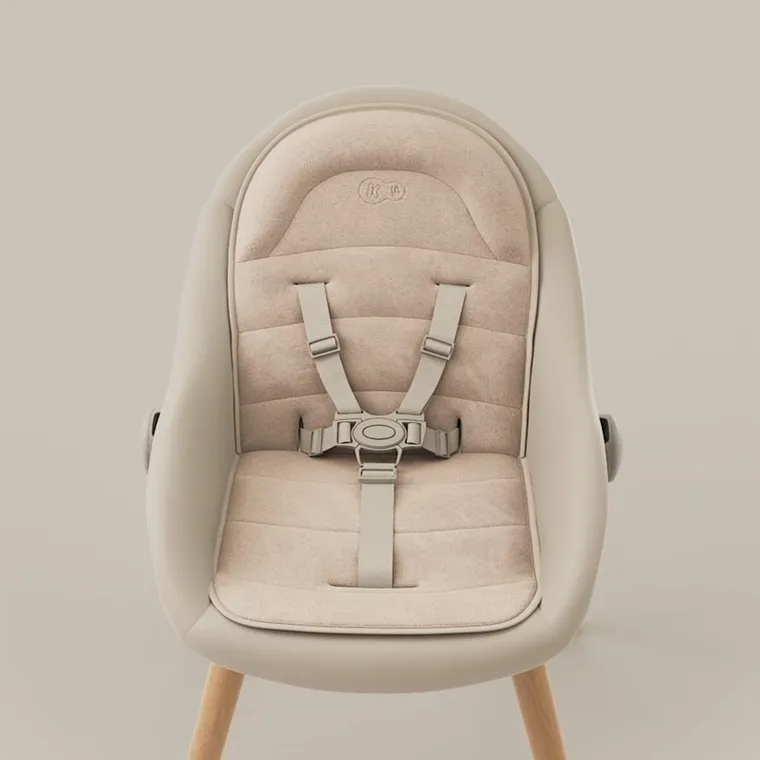 Kinderkraft, Fini Up, krzesełko do karmienia, 2w1, beż