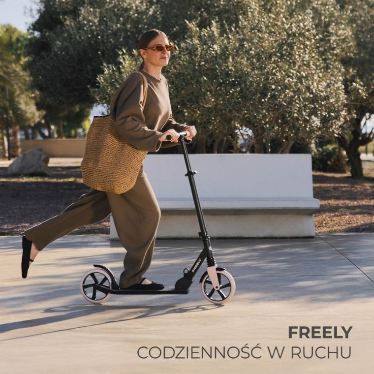 Kinderkraft, Freely, hulajnoga, Beige