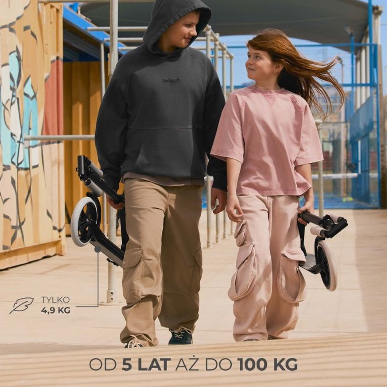 Kinderkraft, Freely, hulajnoga, Black