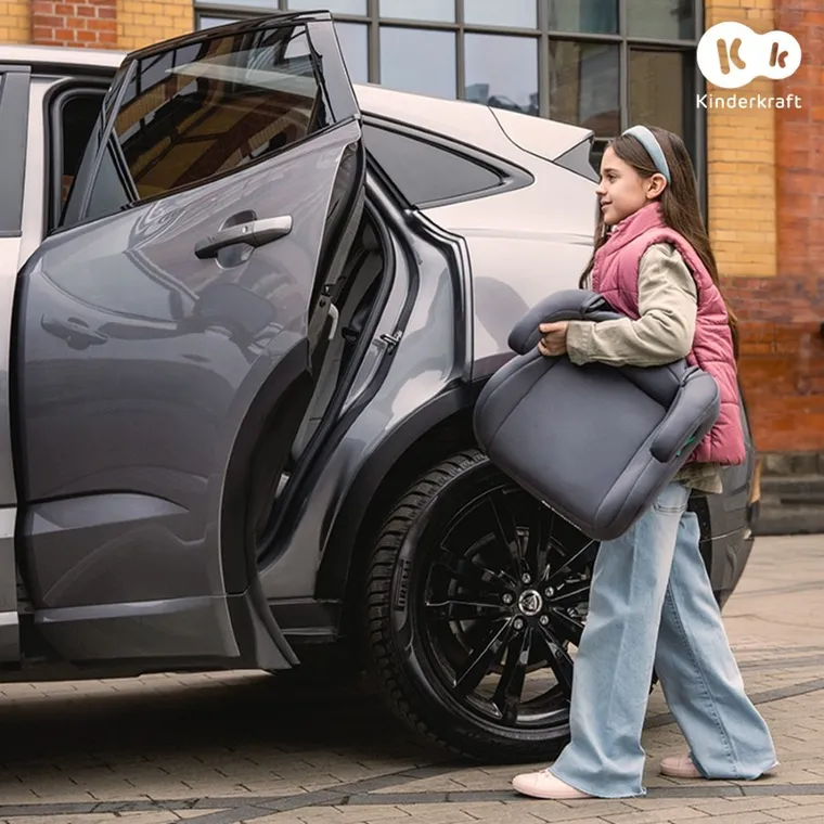 Kinderkraft, I-Spark, fotelik samochodowy, Pink, 100-150 cm