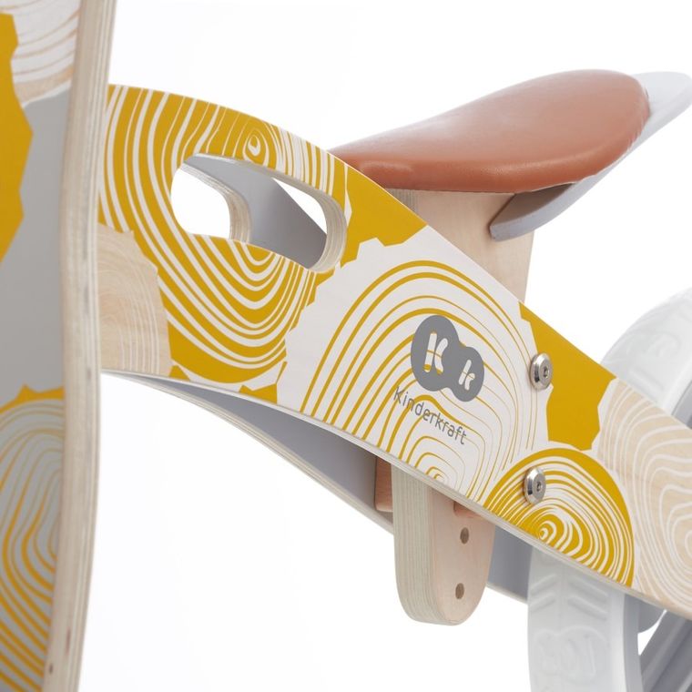 Kinderkraft, Runner Nature, rowerek biegowy, koralowy