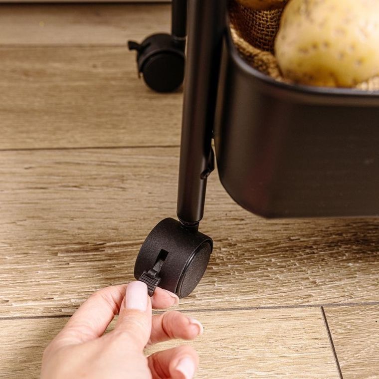 Kinghoff, mobilny barek, regał wielofunkcyjny, kh-1941