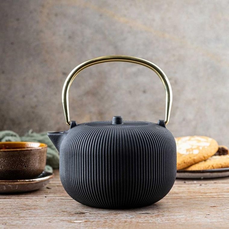 Kinghoff, zaparzacz żeliwny imbryk z filtrem, 1l