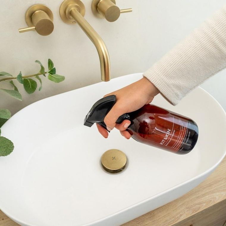 Kit & Kin, naturalny środek do czyszczenia łazienki, o zapachu cytrusów, 500 ml