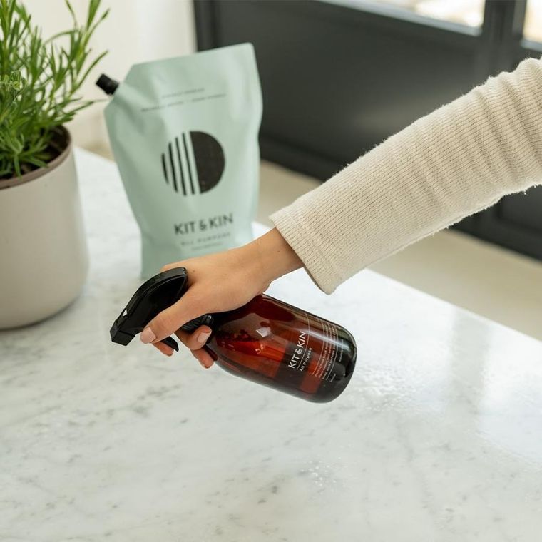 Kit & Kin, naturalny uniwersalny płyn do sprzątania domu, o zapachu cytrusów, 500 ml