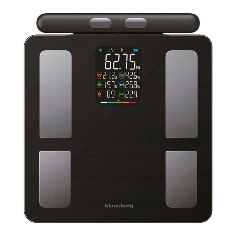 Klausberg, analityczna waga łazienkowa, smart ios android, kb-7856