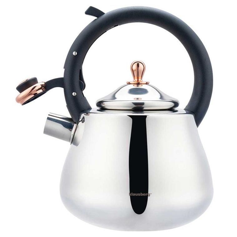 Klausberg, czajnik stalowy z gwizdkiem, 2.8l