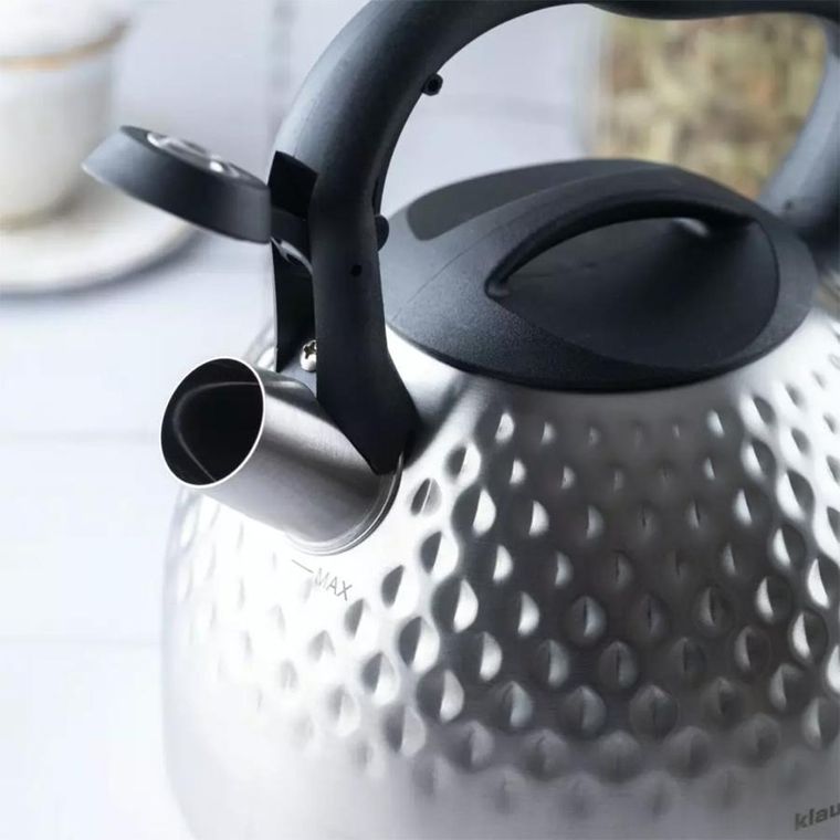 Klausberg, czajnik stalowy z gwizdkiem, 3l