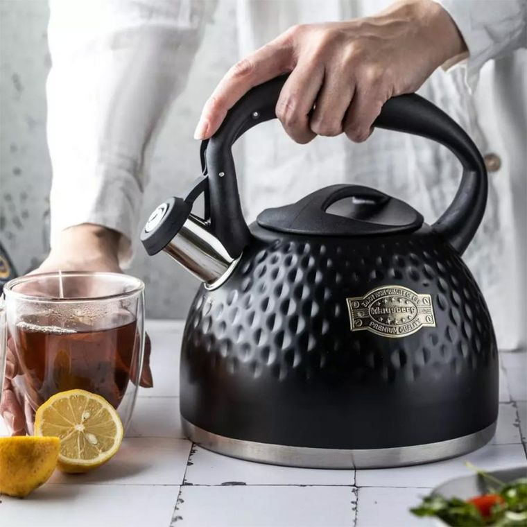 Klausberg, czajnik stalowy z gwizdkiem, 3l