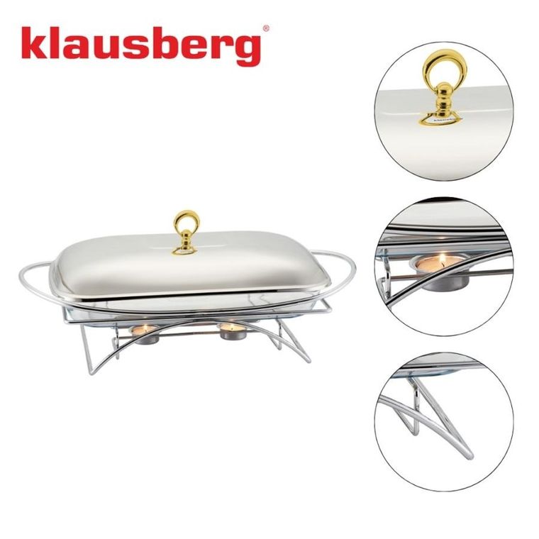 Klausberg, podgrzewacz żaroodporny, stołowy, 3l, KB-7921