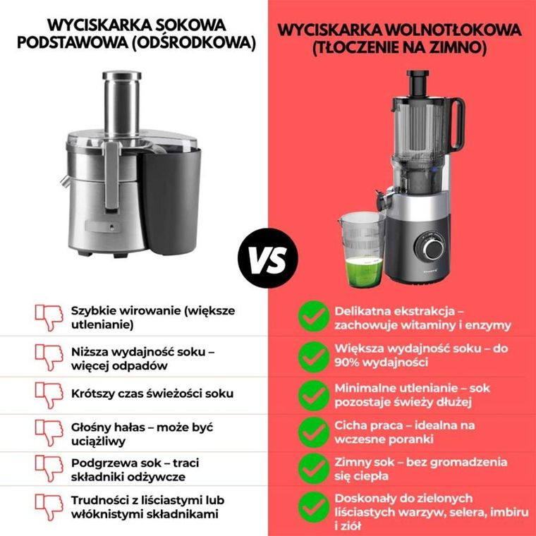 Klausberg, sokowirówka, wyciskarka wolnoobrotowa, pionowa, czarna, KB-7881