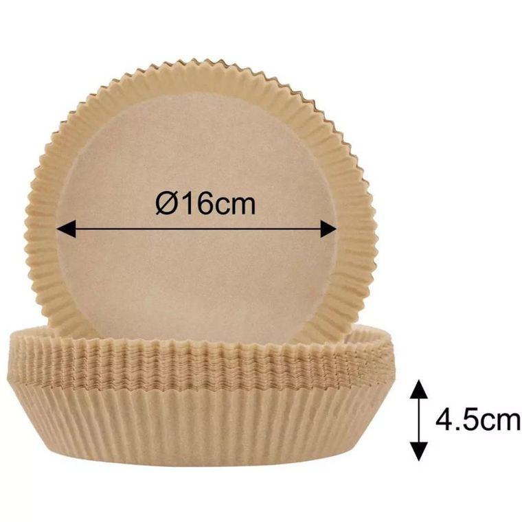 Klausberg, wkład papierowy do frytownicy, 16 cm, 100 szt