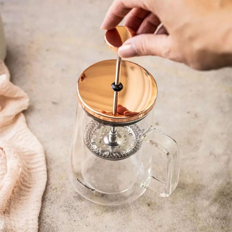 Klausberg, zaparzacz tłokowy do kawy/herbaty, termiczny, 600 ml