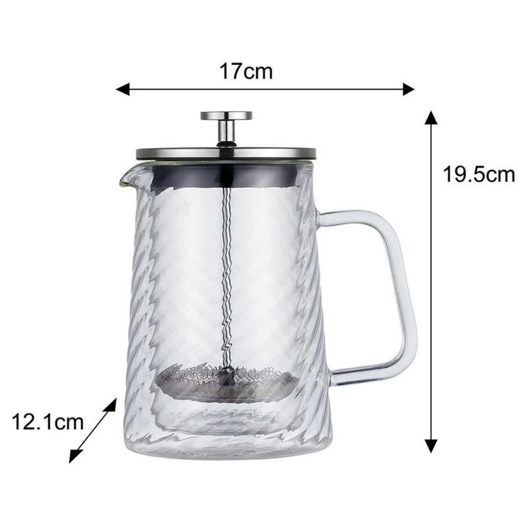 Klausberg, zaparzacz tłokowy do kawy/herbaty, termiczny, 600 ml