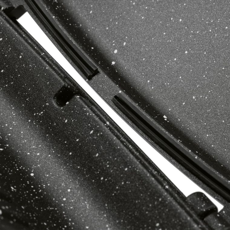 Könighoffer, Doppio Marble, patelnia grillowa dwustronna, marmurowa, 32-24 cm