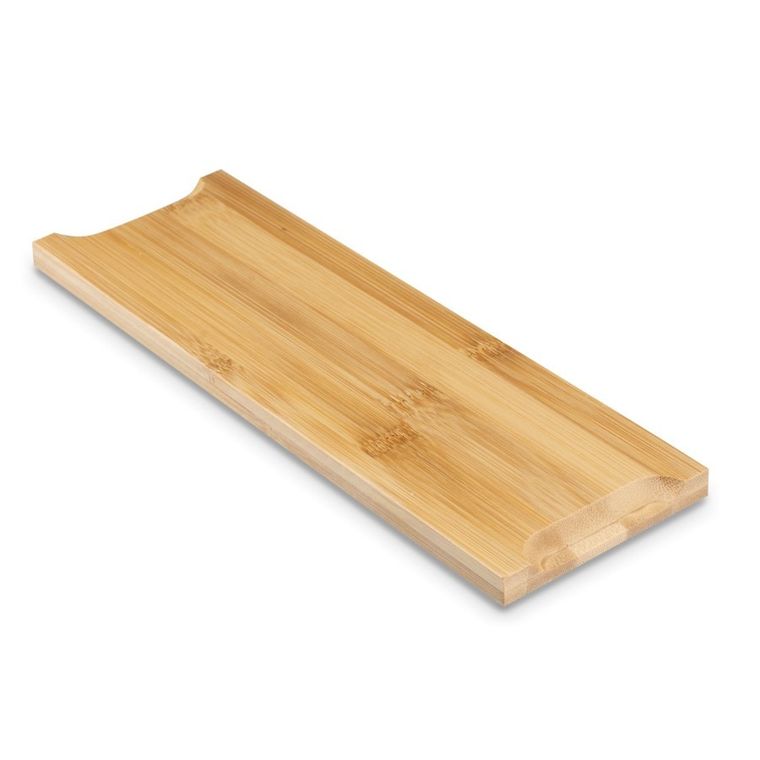 Könighoffer, miseczki do dipów na desce bambusowej z łyżeczkami, biały połysk, 3-150 ml