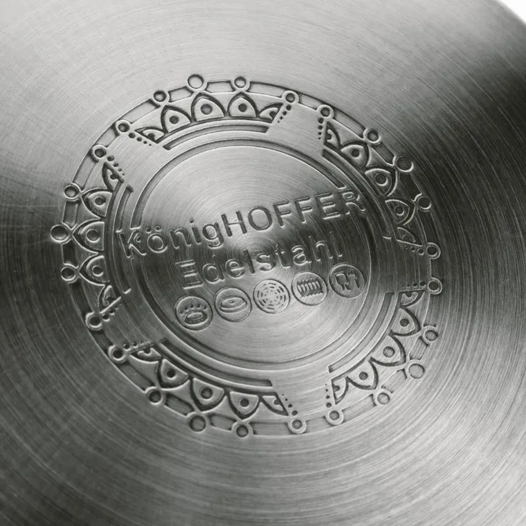 Könighoffer, Petra, garnek z pokrywką, indukcja, 2,7 l