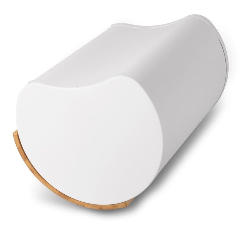 Könighoffer, Volano, chlebak metalowy z 3 pojemnikami, biały