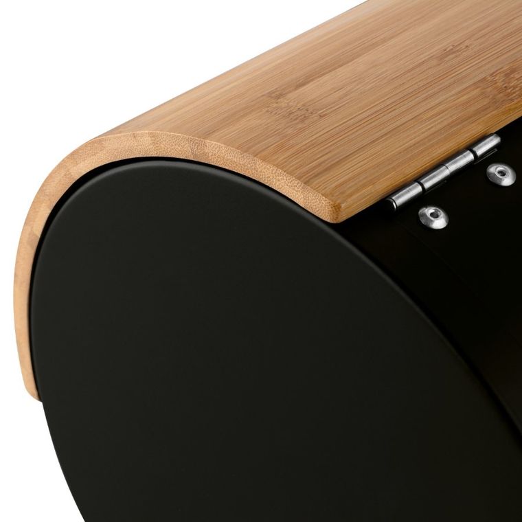 Könighoffer, Volano, chlebak metalowy z 3 pojemnikami, czarny