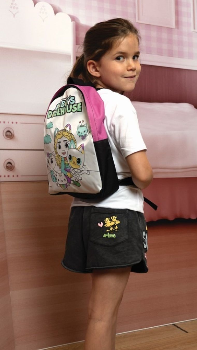 Koci Domek Gabi, plecak do kolorowania