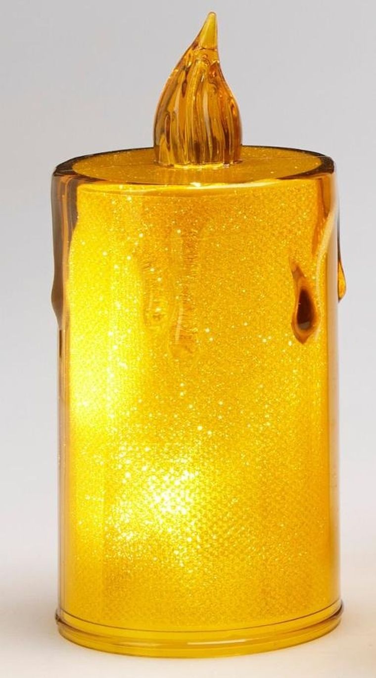 Koopman, świeca dekoracyjna LED, 8 cm