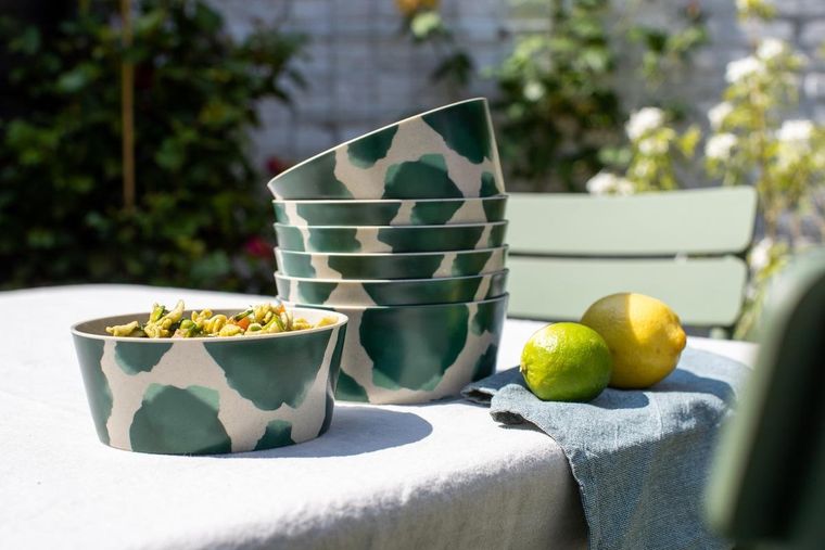 Koziol, miseczka, Connect Monstera, 890 ml, 2 szt.