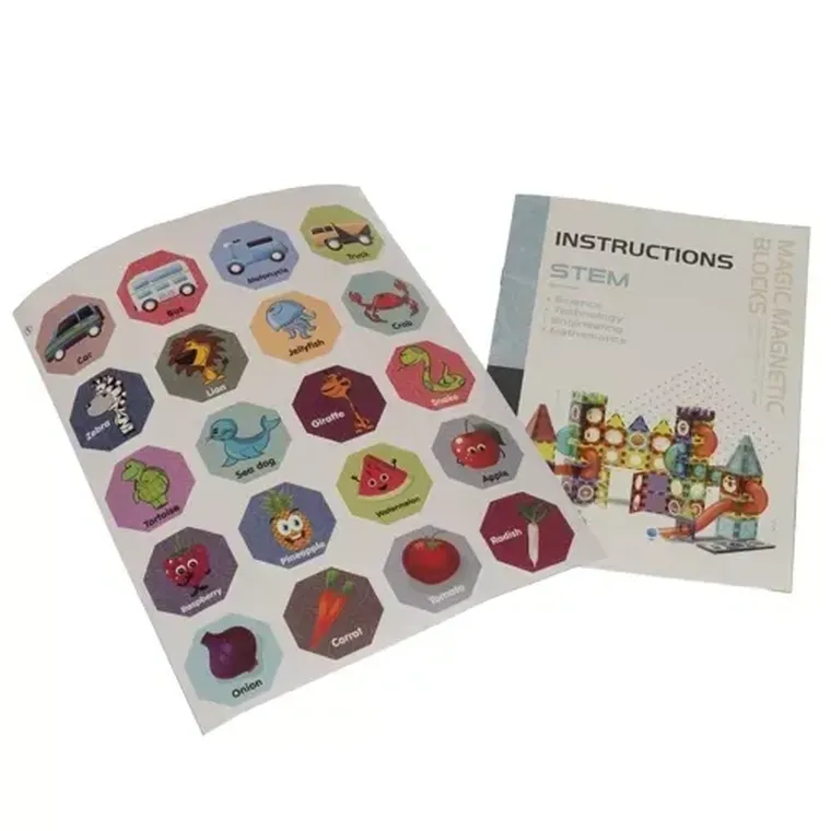 Kruzzel, klocki magnetyczne, 77 elementów