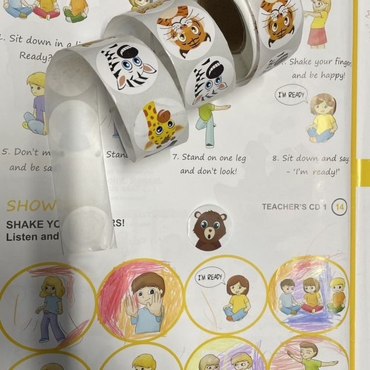 Kruzzel, naklejki motywacyjne