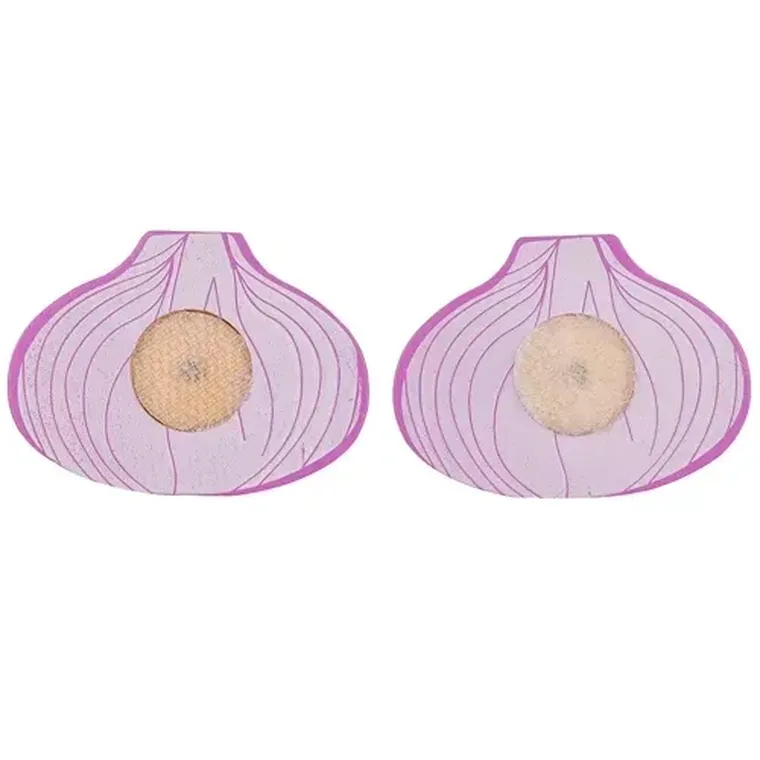 Kruzzel, owoce i warzywa, zestaw do krojenia, drewniany