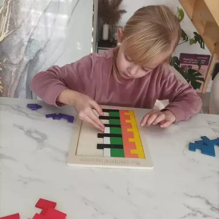 Kruzzel, puzzle, układanka drewniana