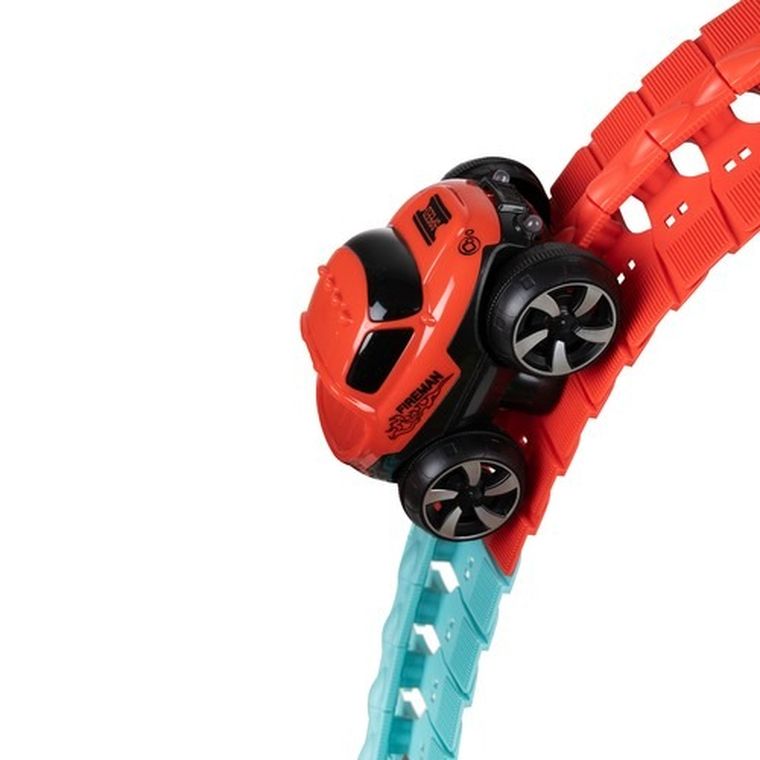 Kruzzel, tor wyścigowy z autkiem, 193 elementy